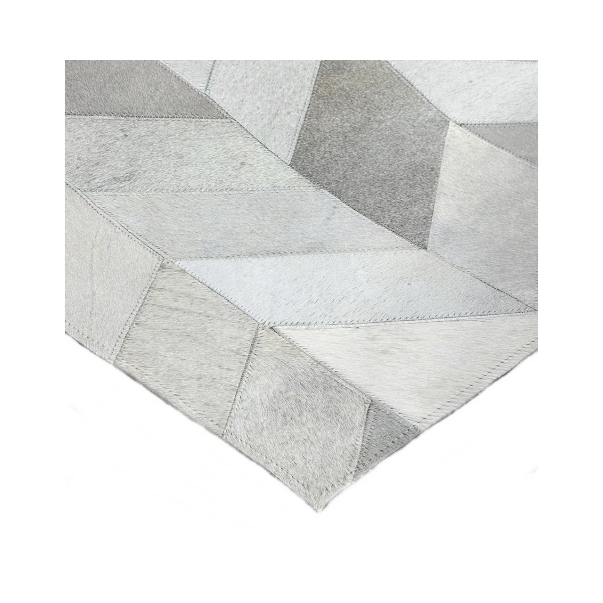 Tapete Couro 200x300 Niger 15x15 grey claro - Imagem 3