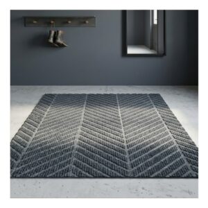Tapete Antiderrapante 100x150 Cinza claro