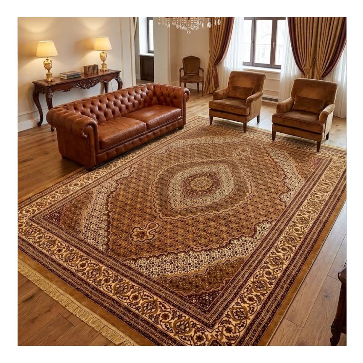 Tapete Bagda 200x250 2120H Beige Cream