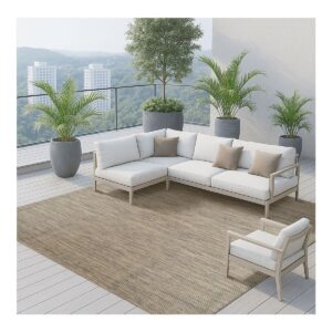 Tapete Cuba 150x200 Cinza