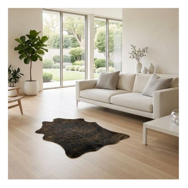 Tapete Couro Formato Baby B159 Exotico Marrom