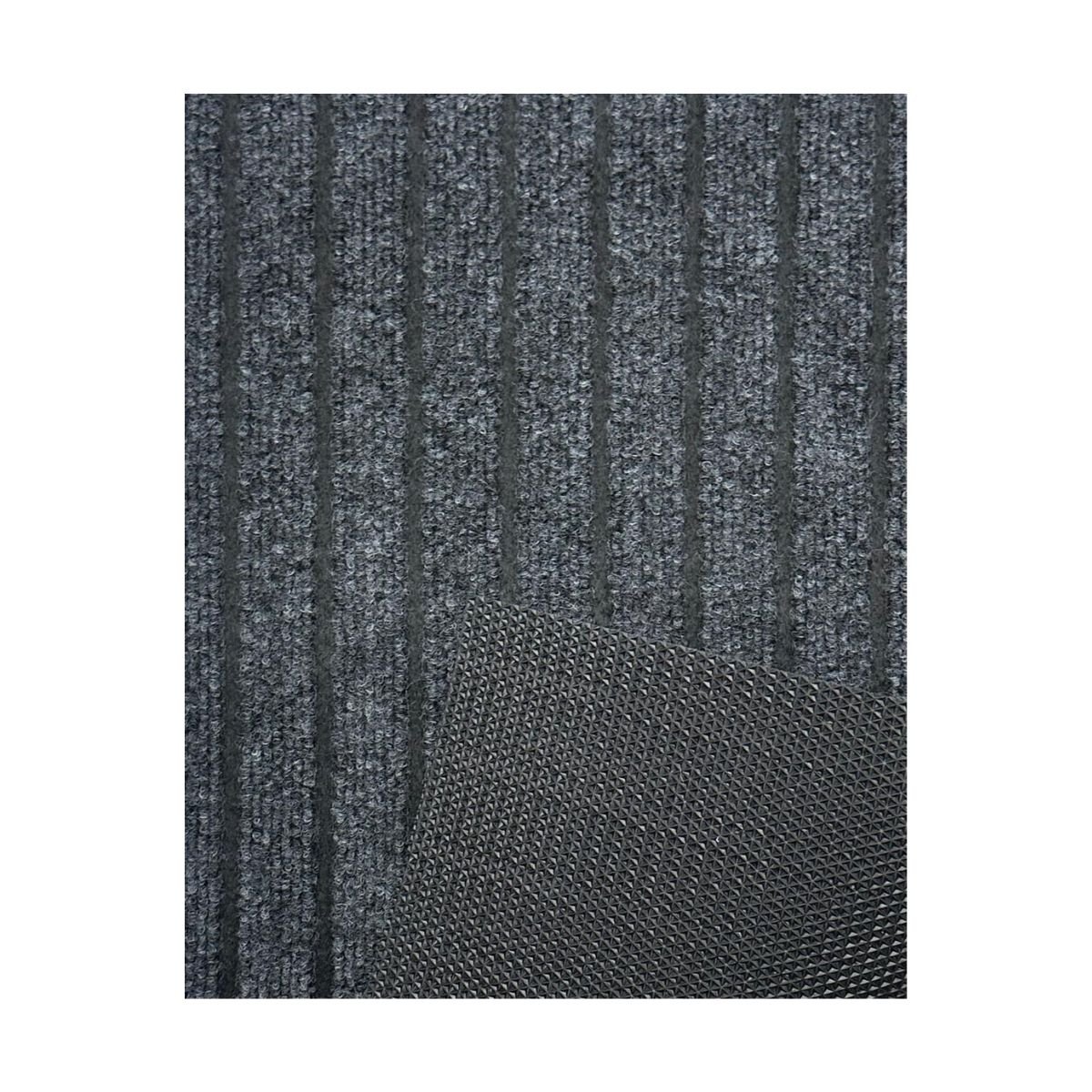 Tapete Antiderrapante Listra 100x150 Dark Grey - Imagem 3