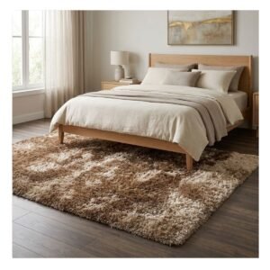 Tapete Super Shaggy 150X200 Bege