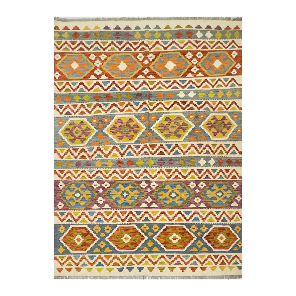 Tapete Kilim Ghashighay 180x245 81775 - Imagem 2