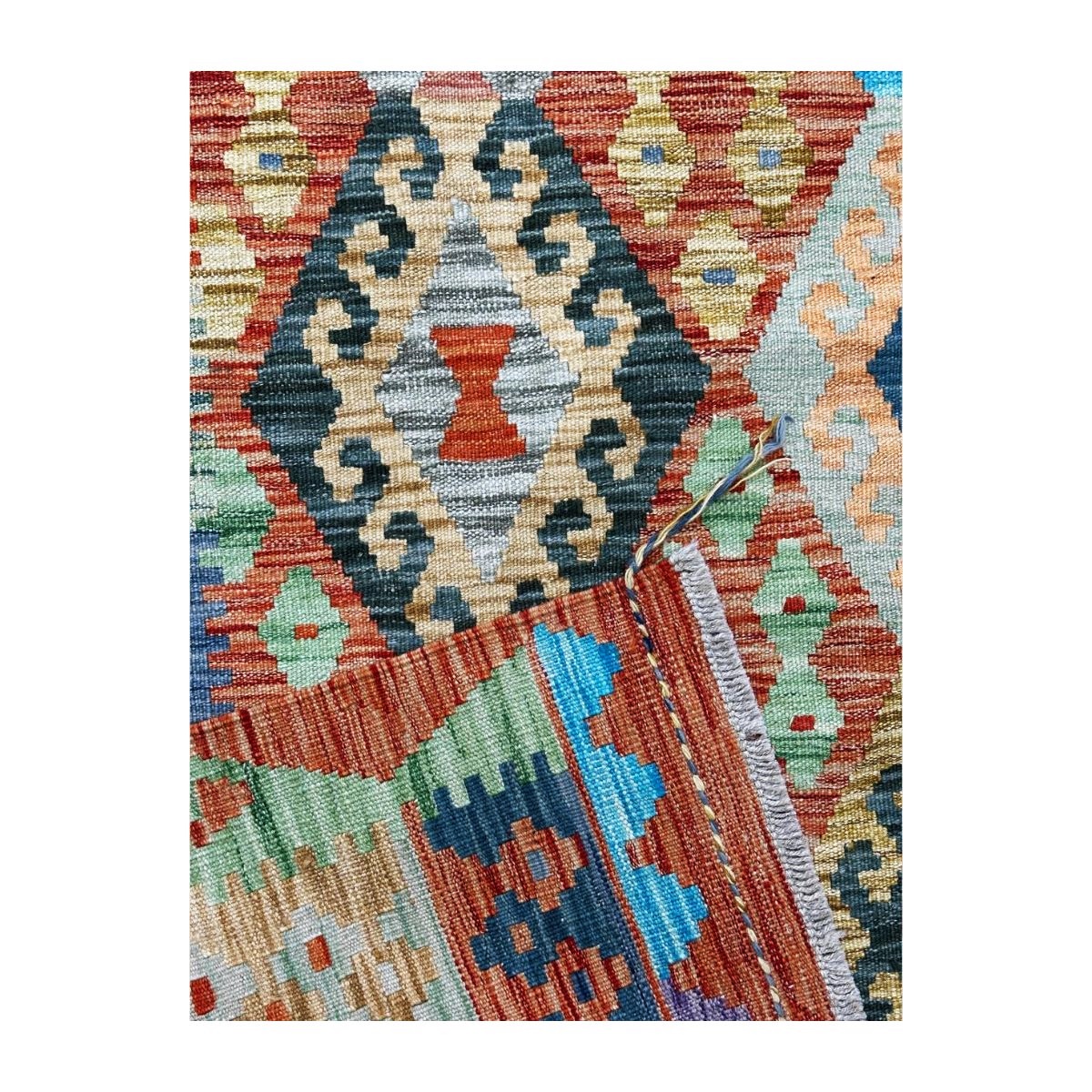 Tapete Kilim Ghashighay 184x244 81839 - Imagem 4