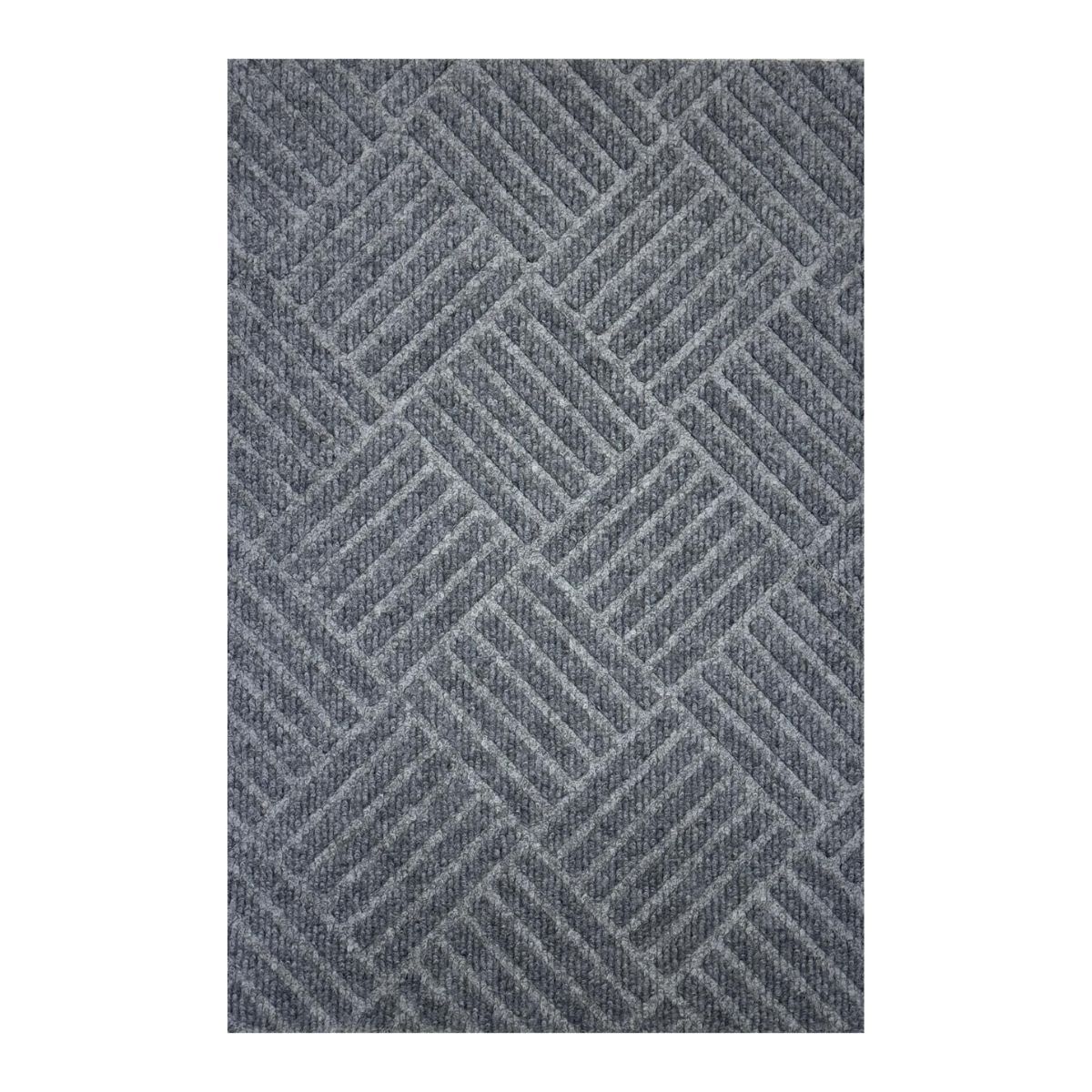 Tapete Antiderrapante 50x80 Losangulo Light Grey - Imagem 2