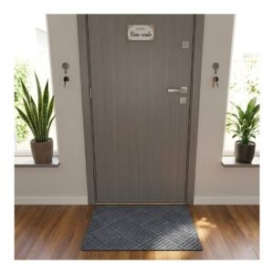 Tapete Antiderrapante 40×60 Losangulo Light Grey