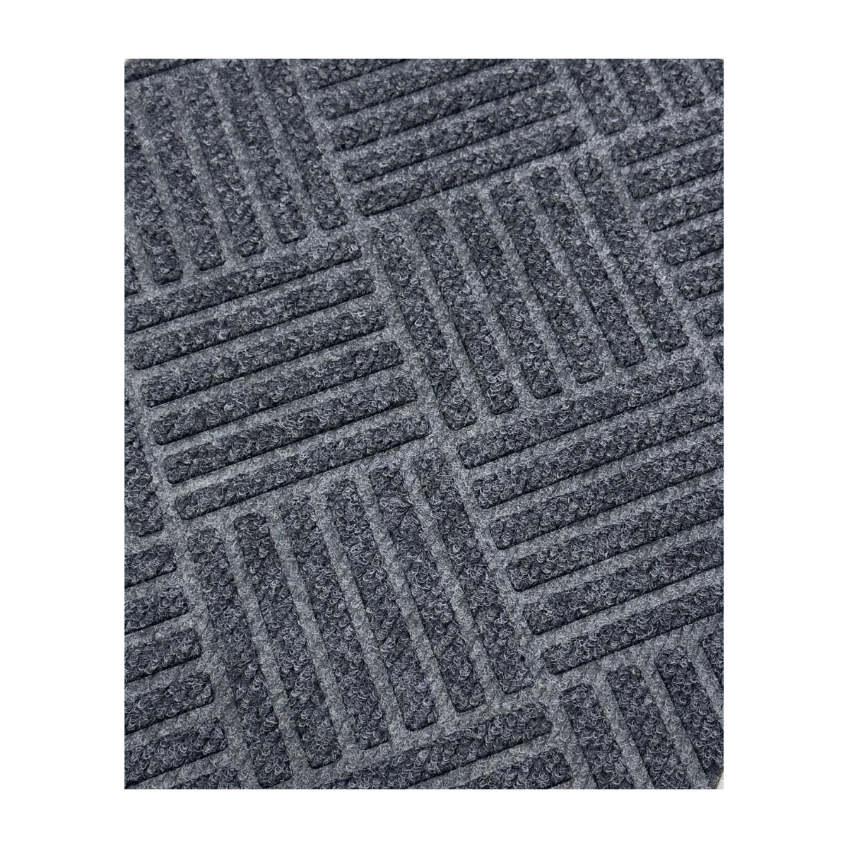 Tapete Antiderrapante 50x80 Losangulo Dark Grey - Imagem 3