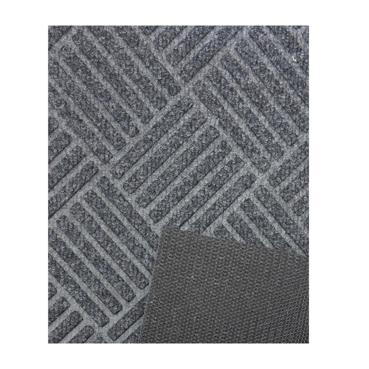 Tapete Antiderrapante 50x80 Losangulo Dark Grey - Imagem 4