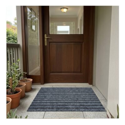 Tapete Antiderrapante Listra 40×60 Light Grey