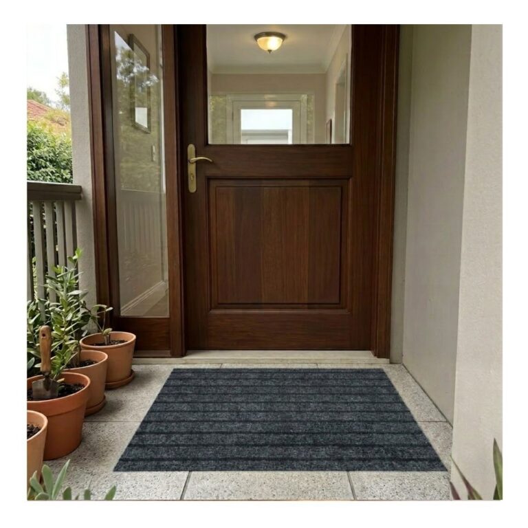 Tapete Antiderrapante Listra 40x60 Dark Grey