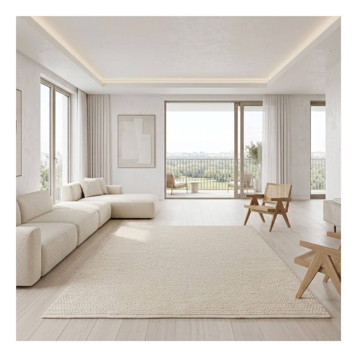 Tapete Zeland 200×250 Cor 02 off white