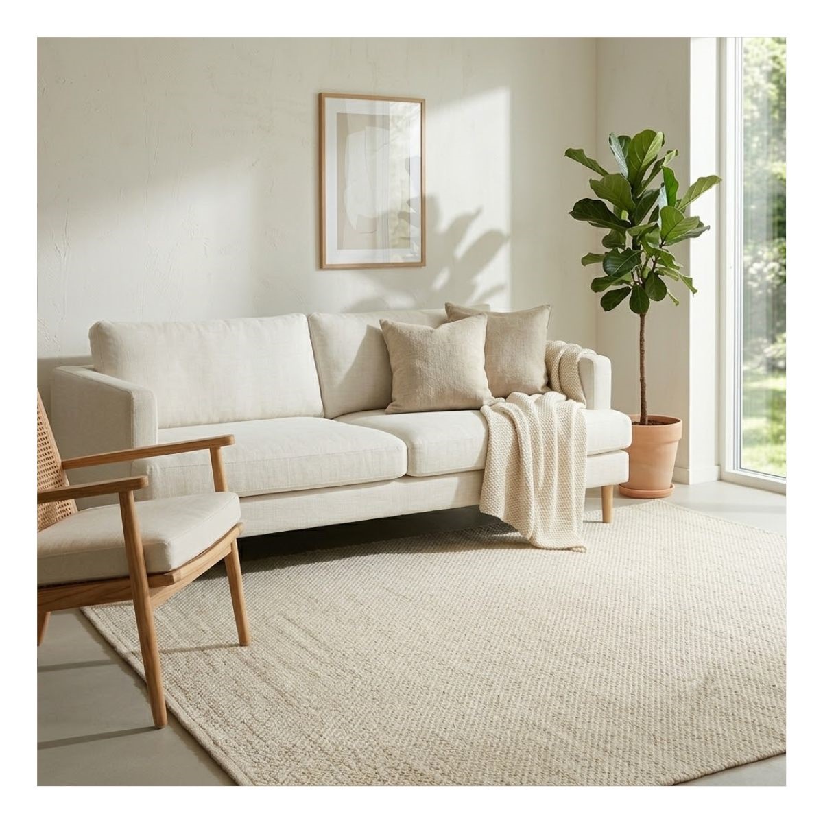 Tapete Zeland 200×250 Cor 01 off white
