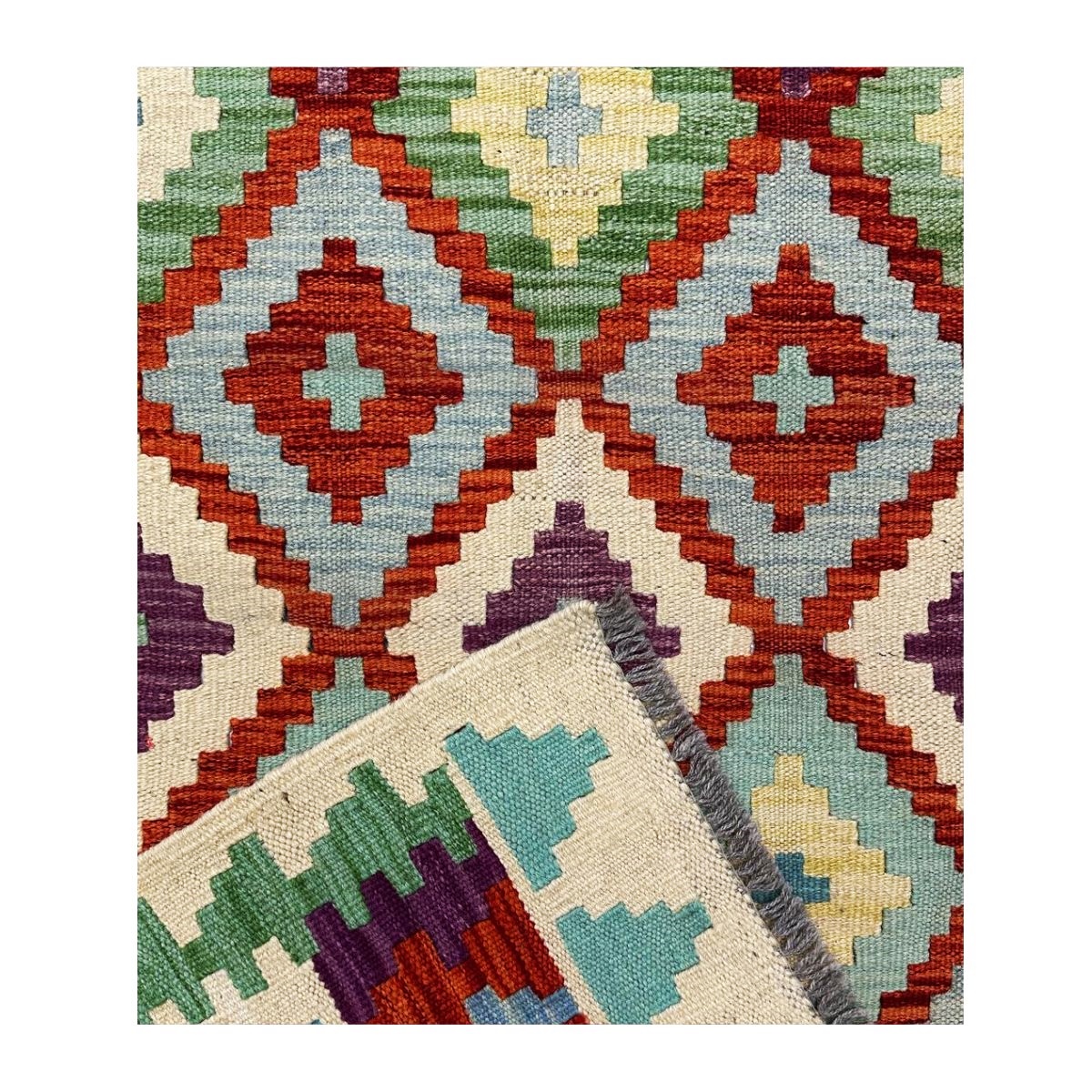 Tapete Kilim Ghashighay 152x200 79841 - Imagem 4