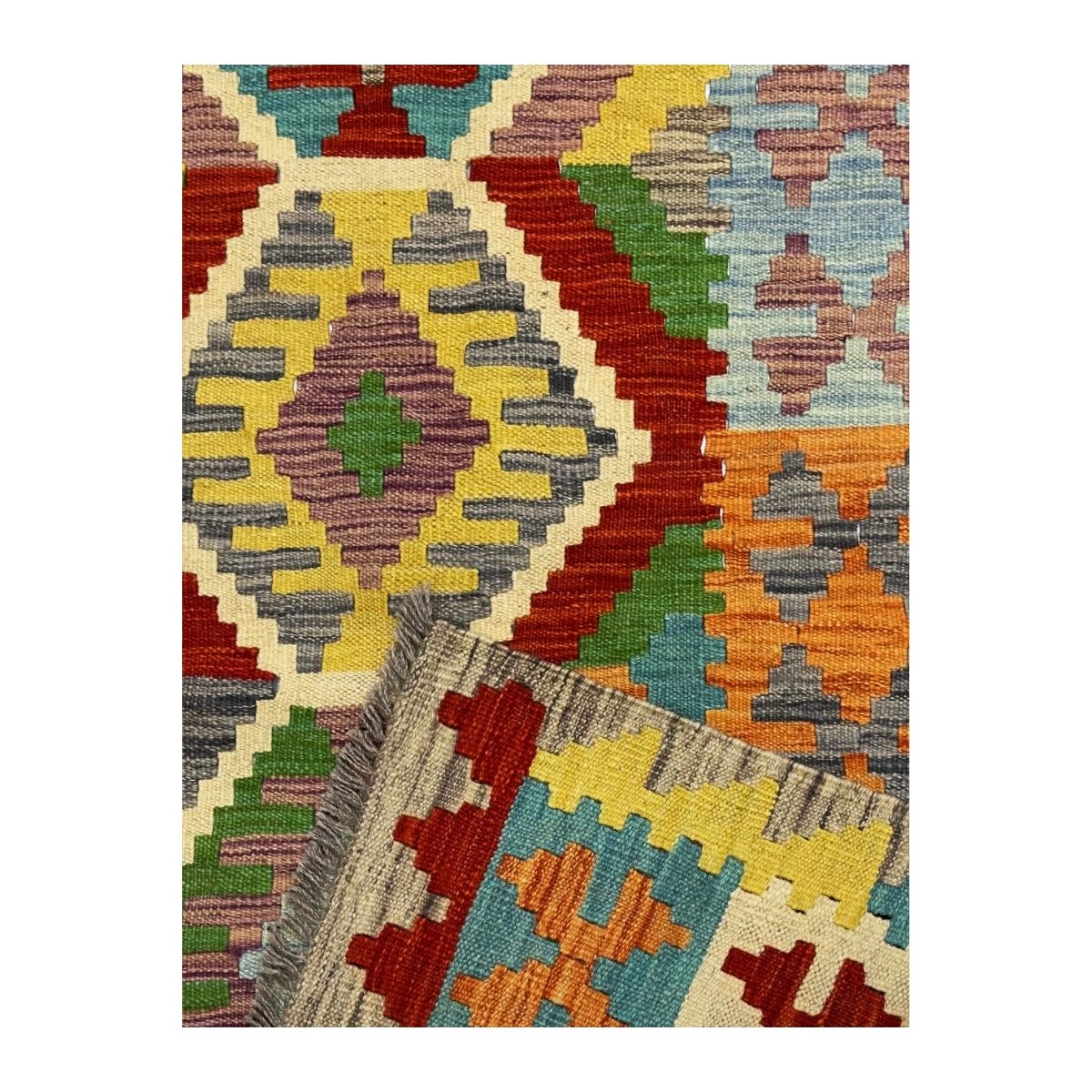 Tapete Kilim Ghashighay 148x198 79836 - Imagem 4