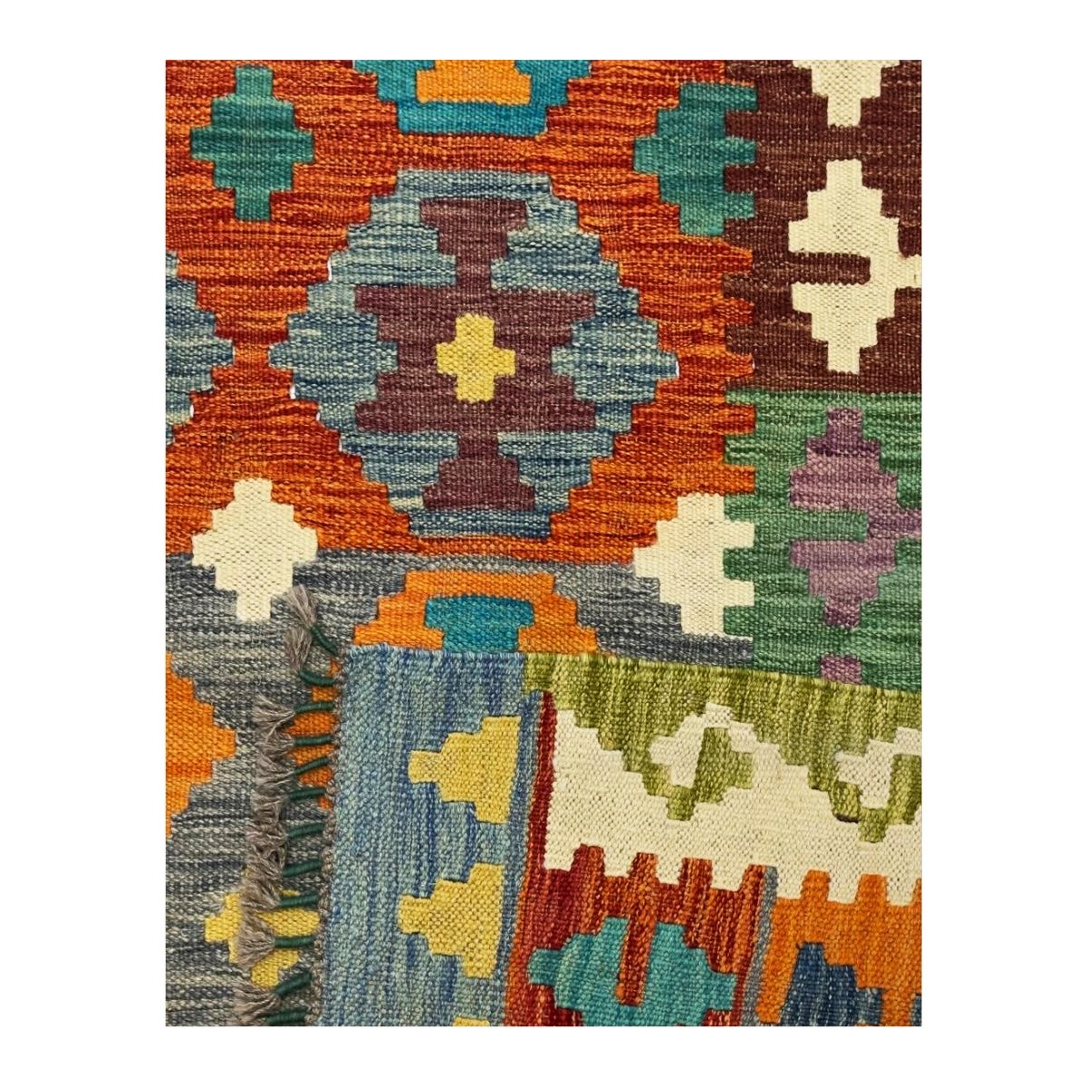 Tapete Kilim Ghashighay 152x197 79690 - Imagem 4