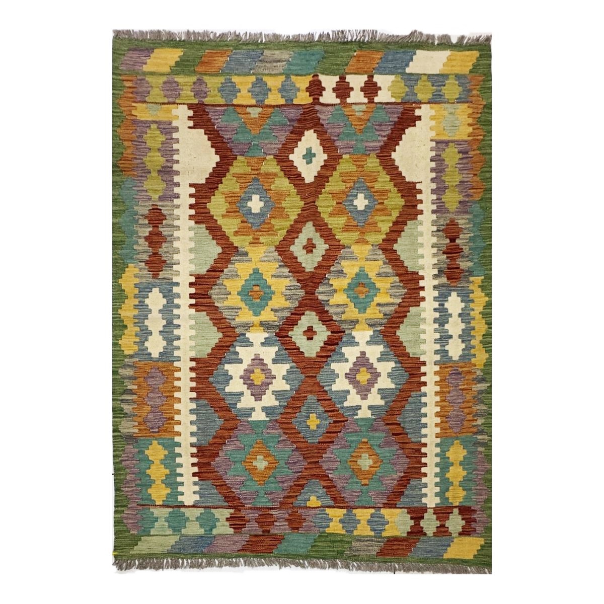Tapete Kilim Ghashighay 127x172 80604 - Imagem 2