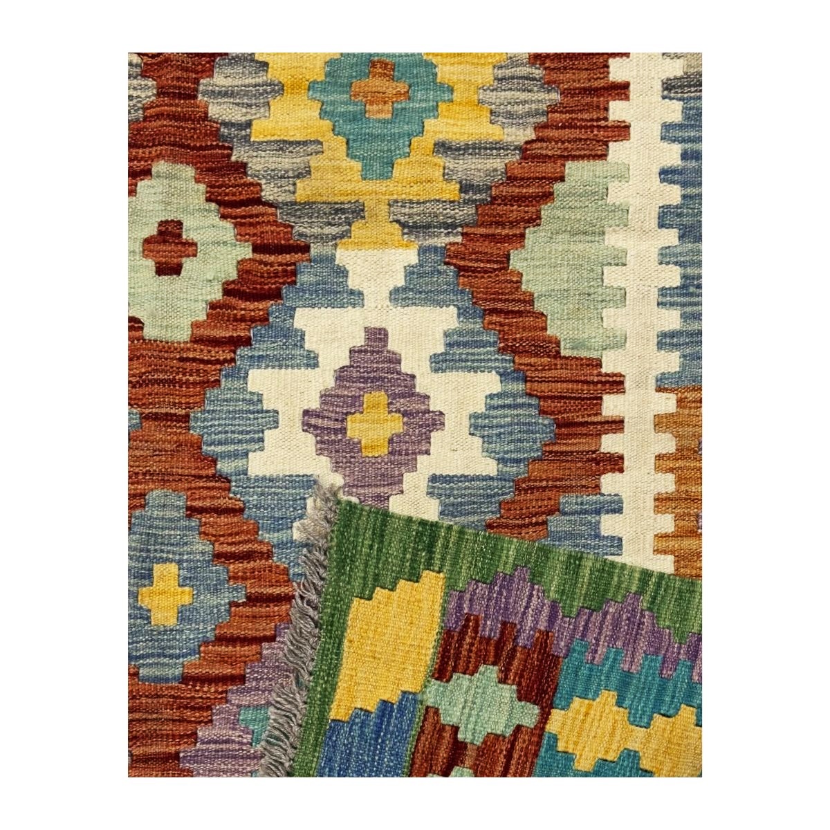 Tapete Kilim Ghashighay 127x172 80604 - Imagem 4