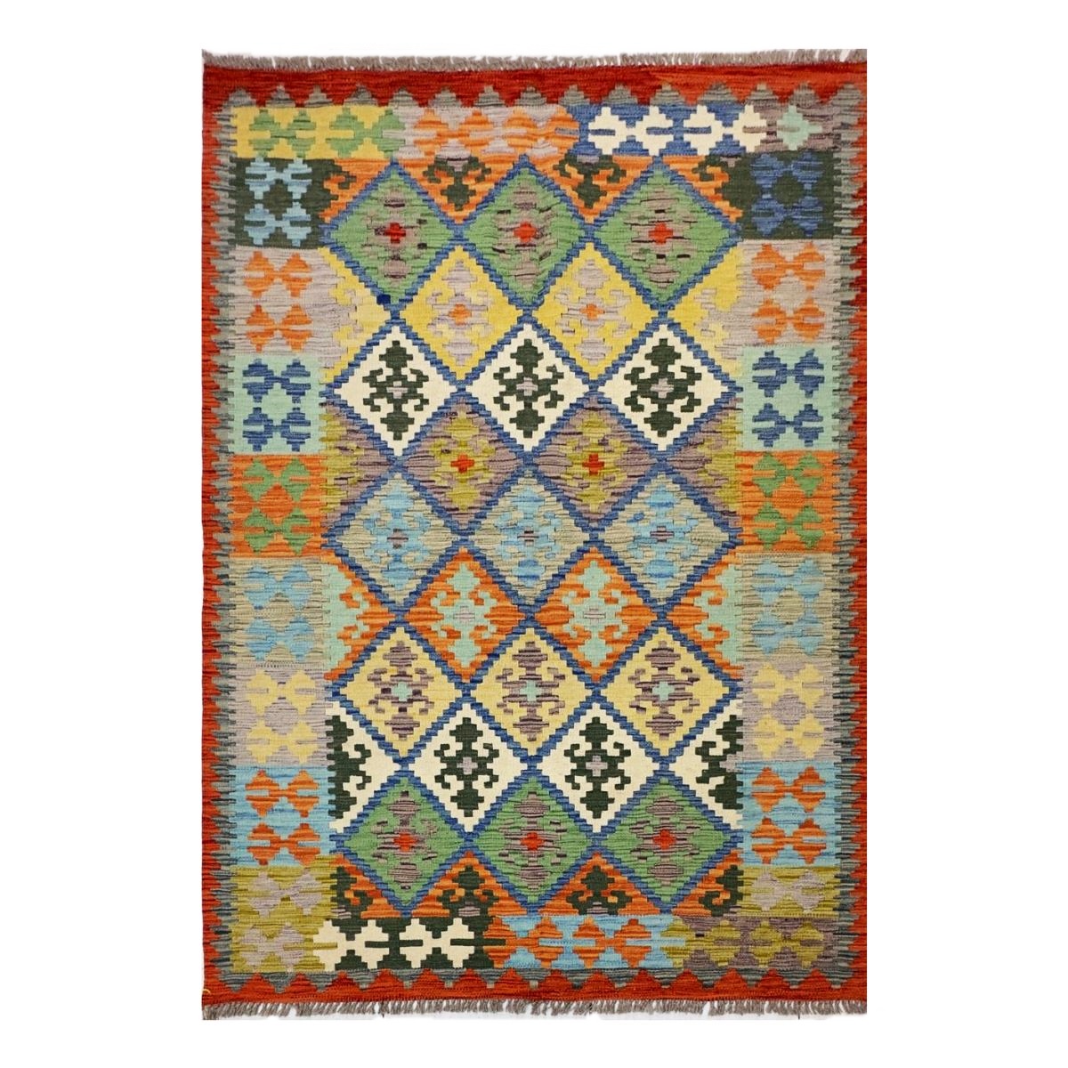 Tapete Kilim Ghashighay 124x172 80556 - Imagem 2
