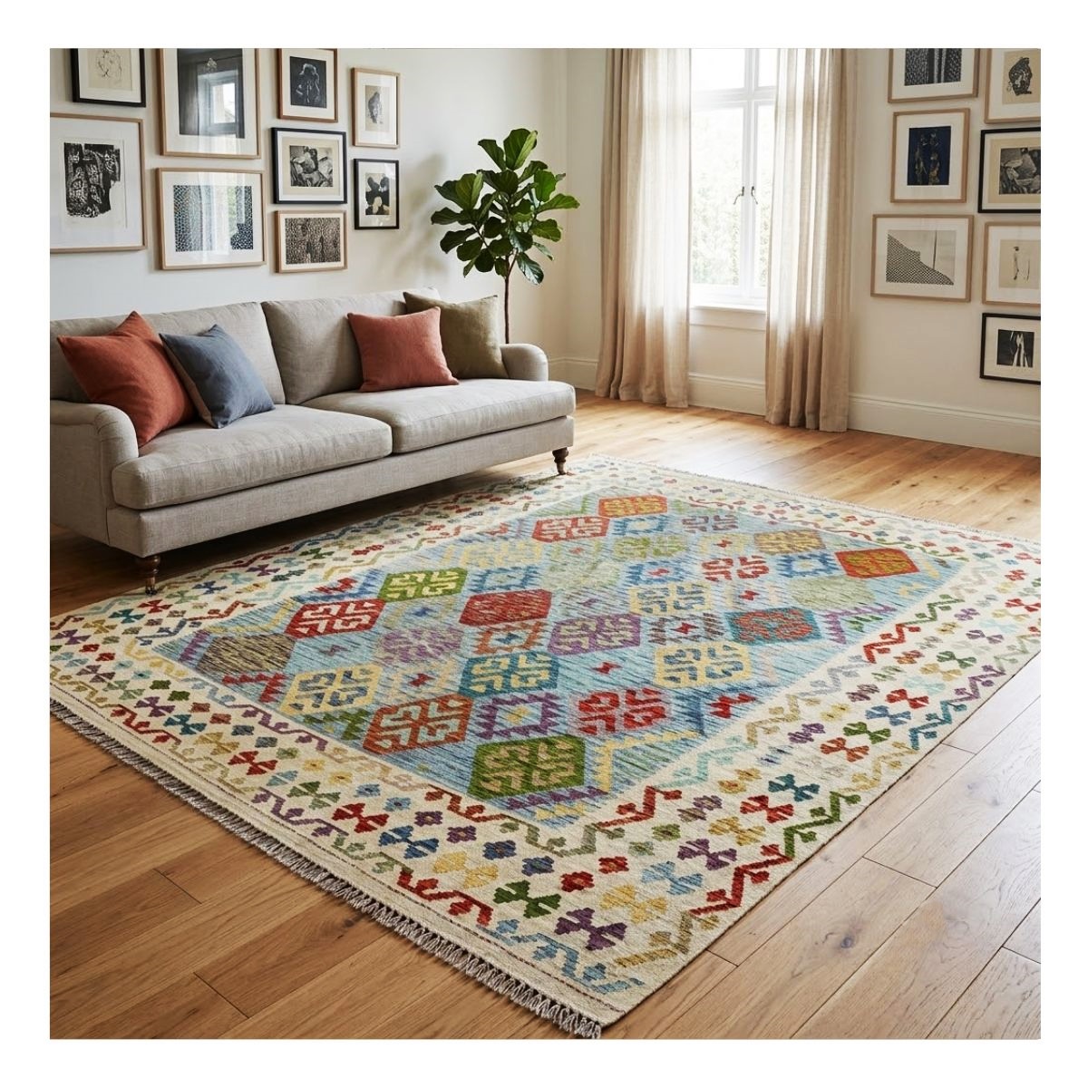 Tapete Kilim Ghashighay 236×300 81761