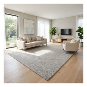 Tapete Marut 250×300 Cinza Bege