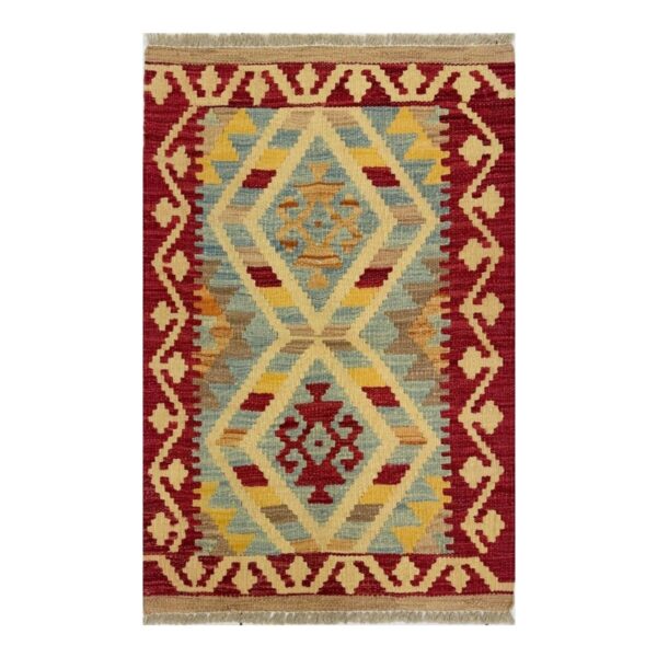 Tapete Kilim Afegan 60x90 33370 — foto 2