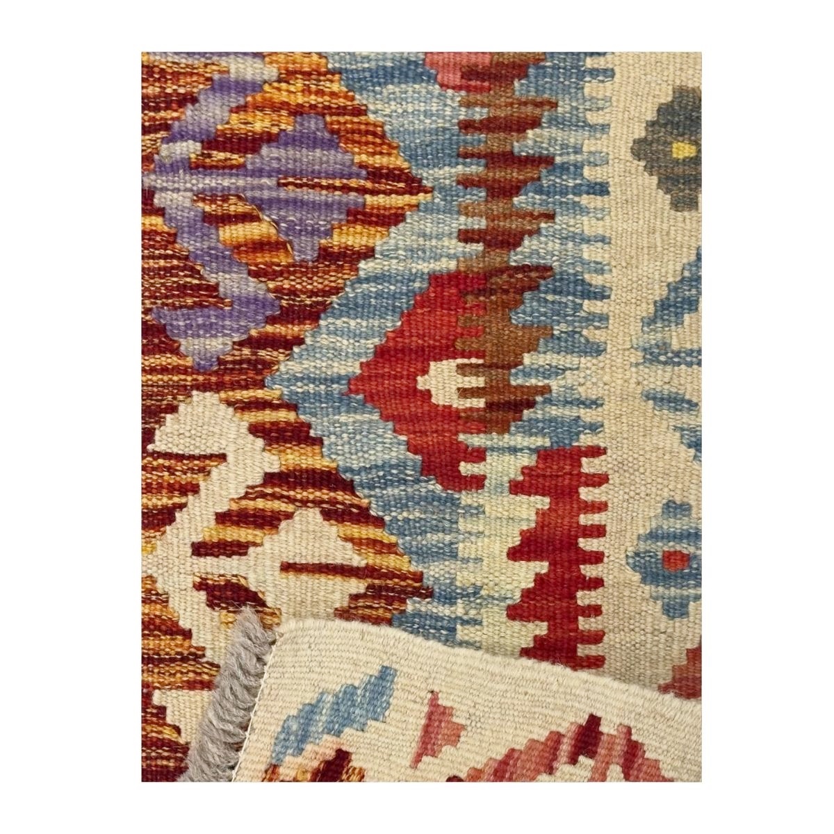 Tapete Kilim Afegan 61x84 34247 - Imagem 4