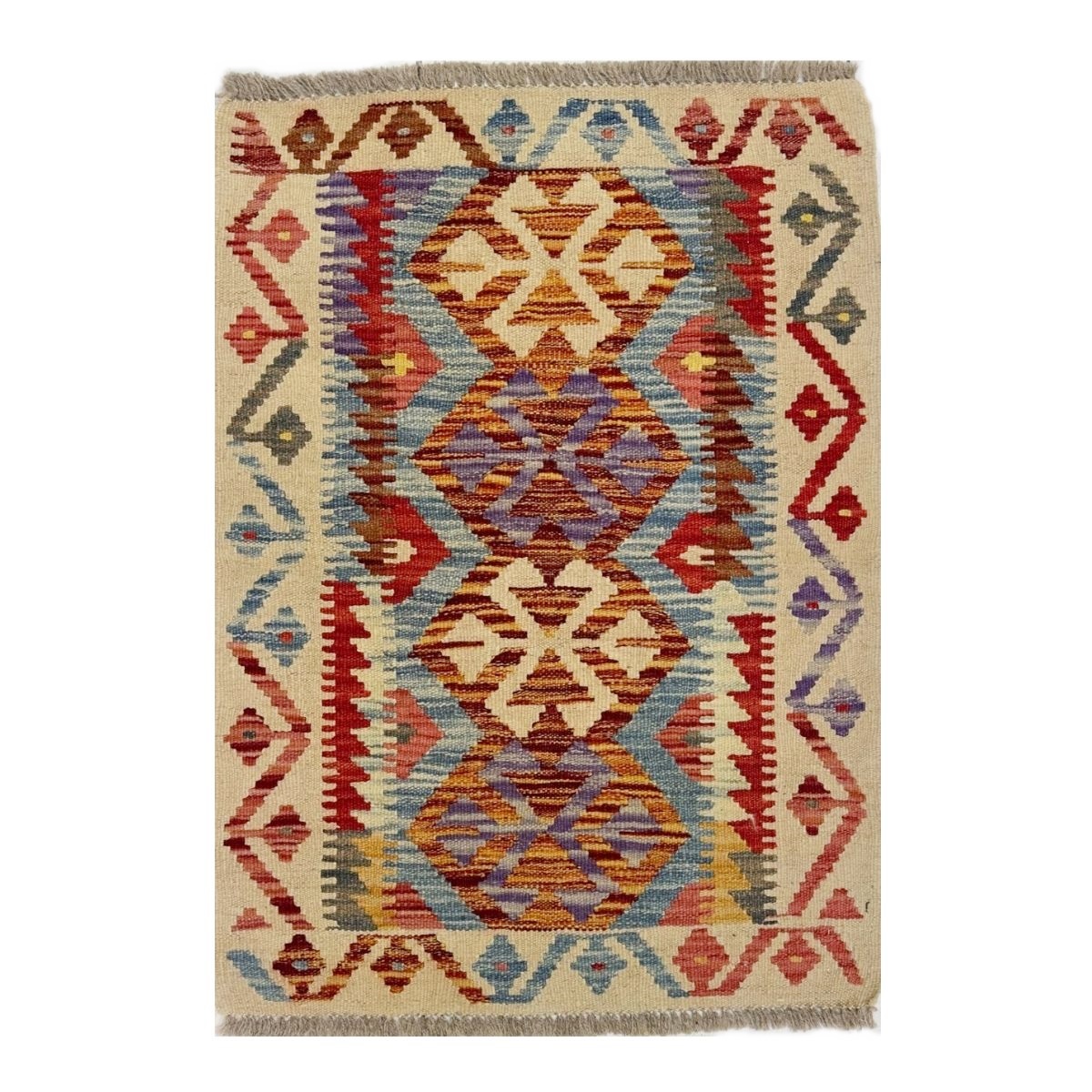 Tapete Kilim Afegan 61x84 34247 - Imagem 2