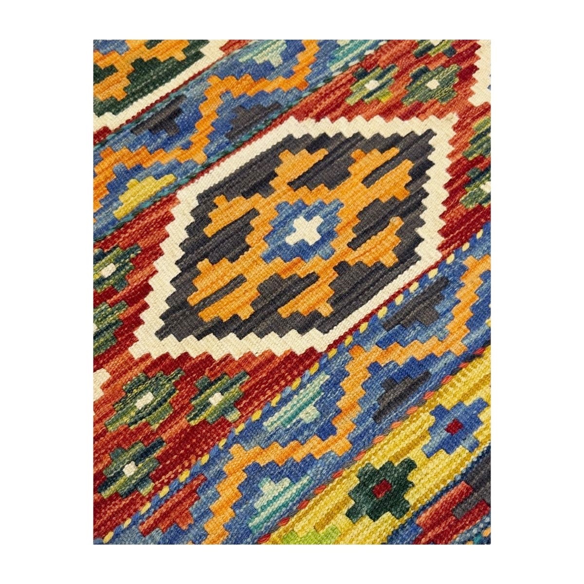 Tapete Kilim Afegan 60x90 35422 - Imagem 3