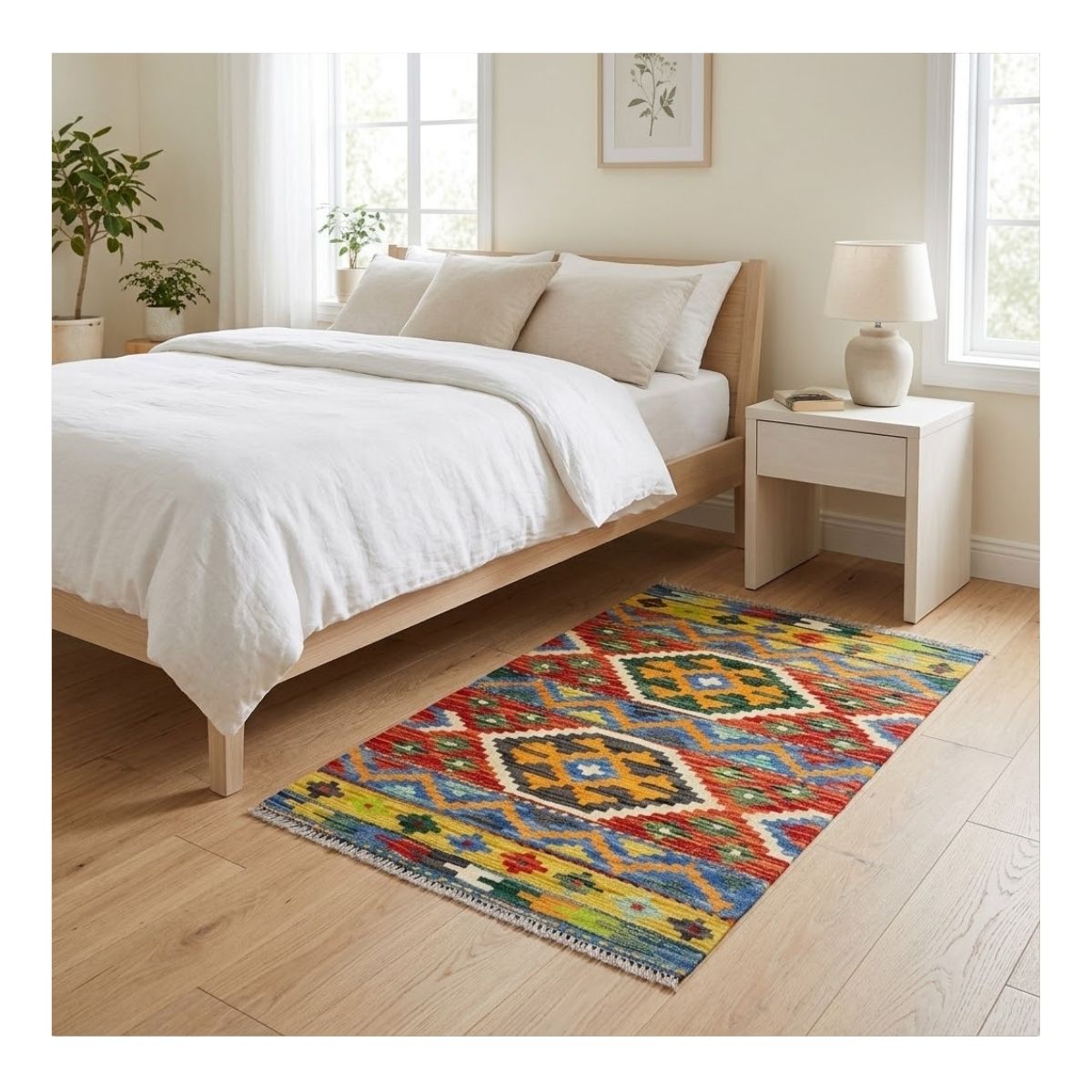 Tapete Kilim Afegan 60×90 35422