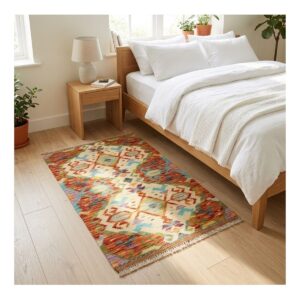 Tapete Kilim Afegão 59×92 34249