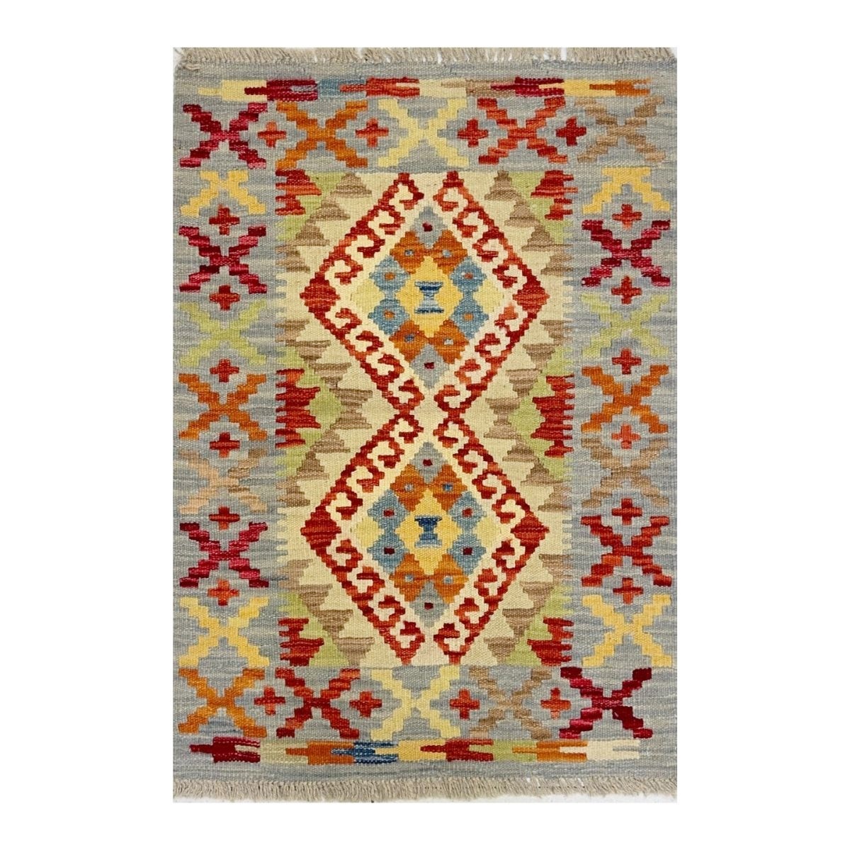 Tapete Kilim Afegan 59x84 36759 - Imagem 2