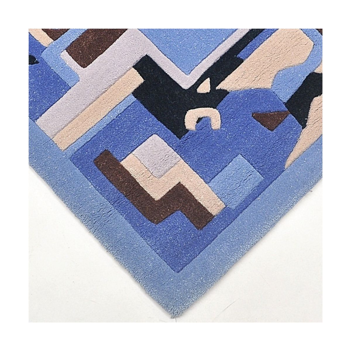 Tapete Himalaya 160x230 Azul - Imagem 4