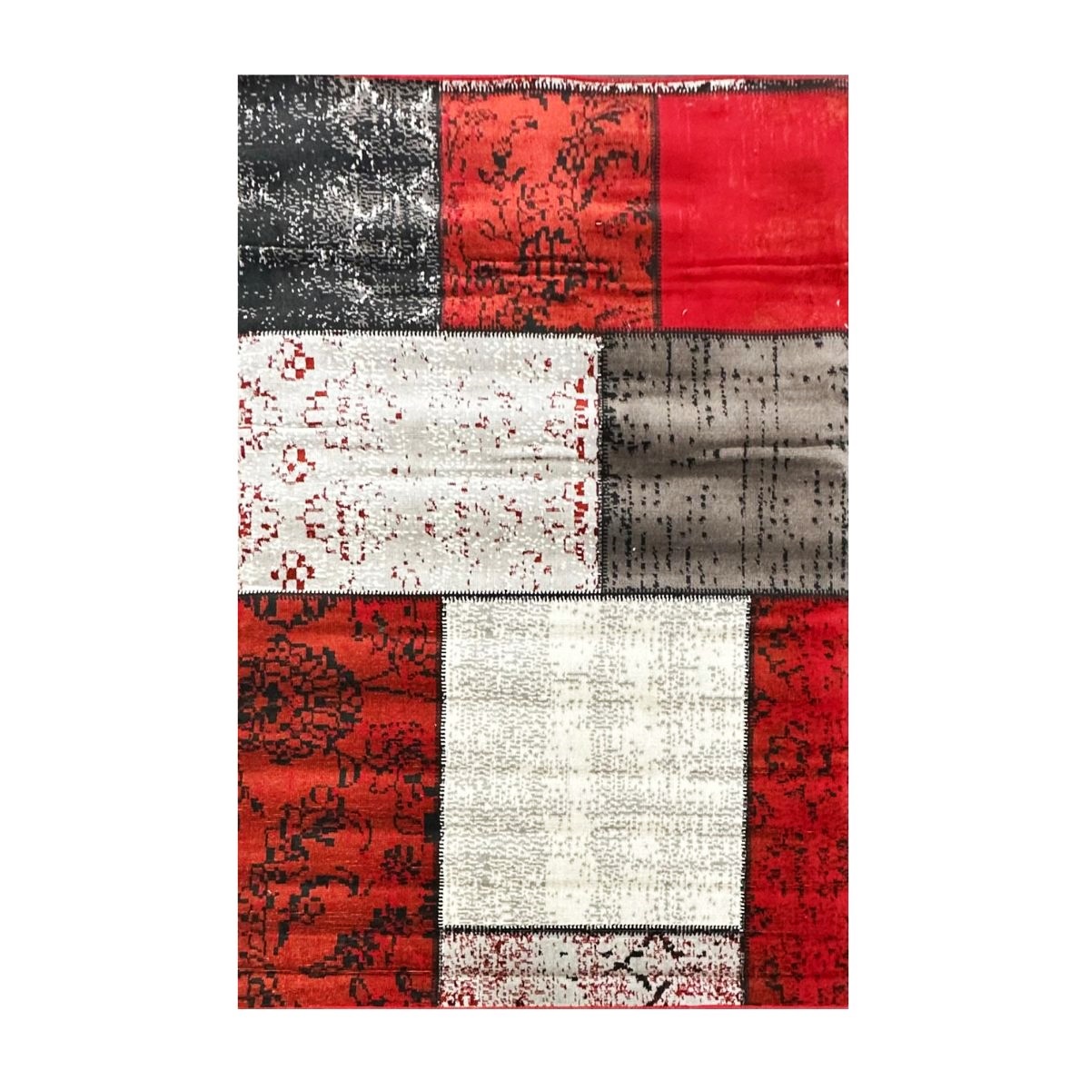 Tapete Unique 100x150 Vermelho - Imagem 2