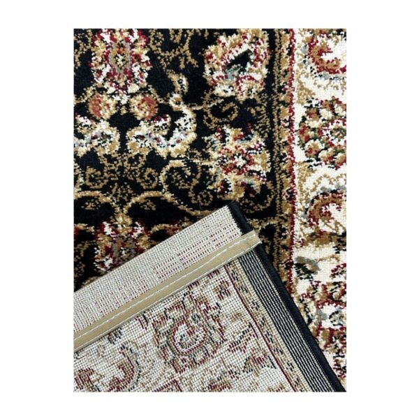 Tapete Mersin 60x200 01 Preto Bege — foto 4