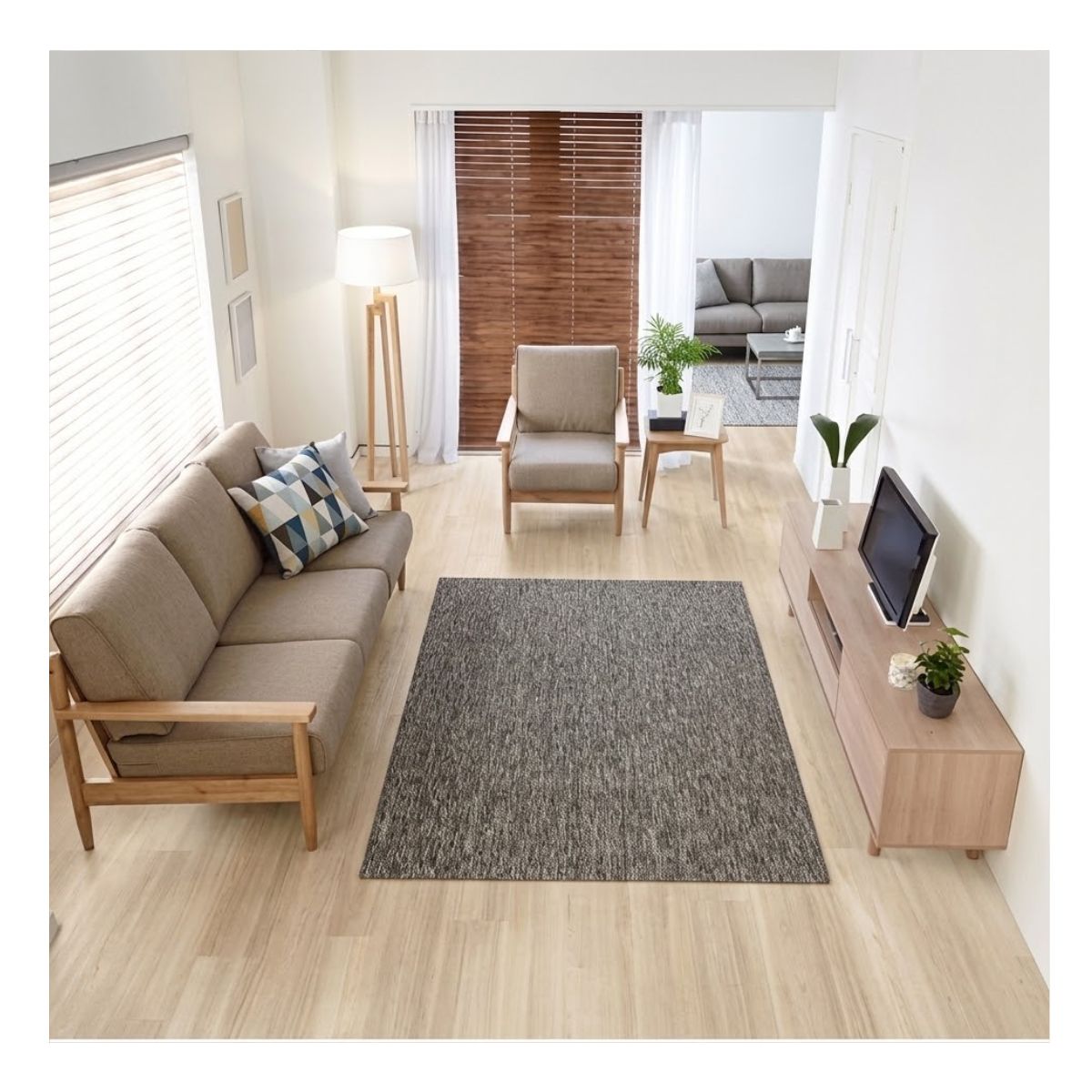 Tapete New Boucle 150×200 Chumbo 74/07