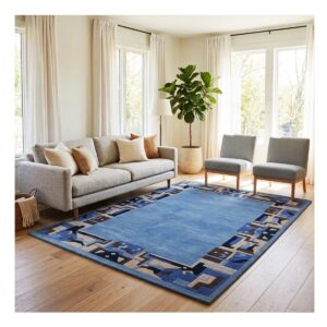 Tapete Himalaya 160×230 Azul